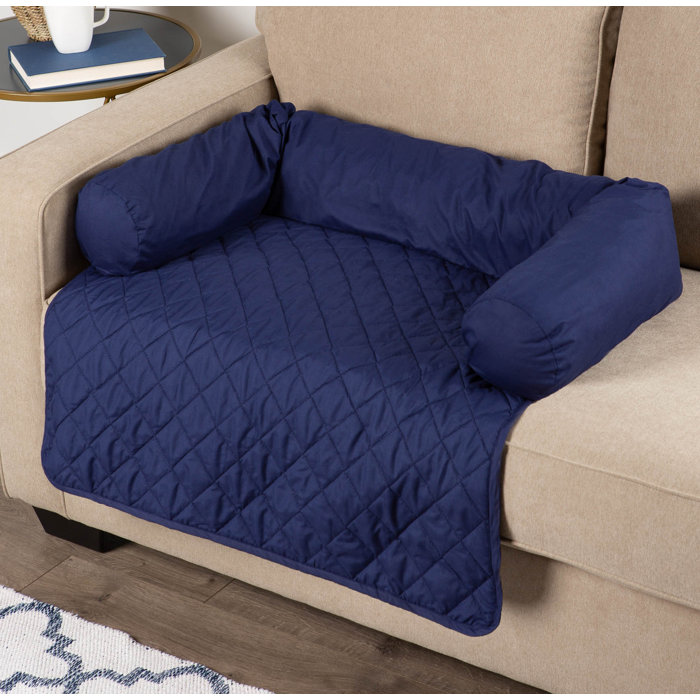 Red Barrel Studio® Aolany Bolster Pet Sofa Slipcover & Reviews Wayfair